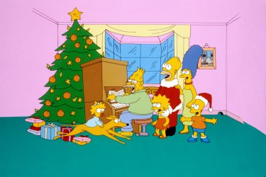 I Simpson: una scena dell'episodio Un Natale da cani