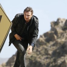 Taken 3 - L'ora della verità: Liam Neeson in una scena dell'action movie di Olivier Megaton