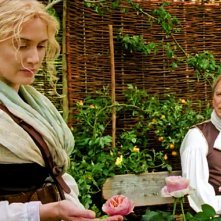 A Little Chaos: Kate Winslet e Alan Rickman in una scena del film