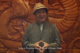 Merry Christmas from Jackie Chan and John Cusack - Dragon Blade