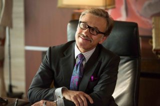Come ammazzare il capo 2: Christoph Waltz nei panni dell'investitore senza scrupoli in una scena della commedia