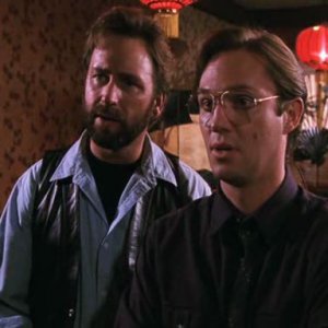 It: John Ritter e Richard Thomas in una scena della miniserie del 1990