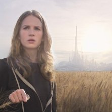 Tomorrowland . Il mondo di domani: un primo piano di Britt Robertson