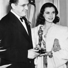 Vivien Leigh e David O. Selznick trionfano agli Academy Awards per Via col vento
