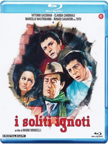 La cover del blu-ray di I soliti ignoti