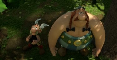 Asterix e il Regno degli Dei: Asterix e Obelix in una scena del film