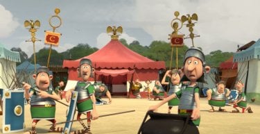 Asterix e il Regno degli Dei: una scena tratta dal film animato