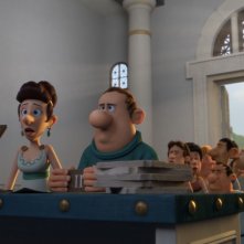 Asterix e il Regno degli Dei: una scena di gruppo tratta dal film