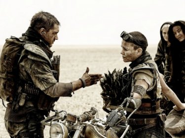 Mad Max: Fury Road - Tom Hardy confronts Charlize Theron