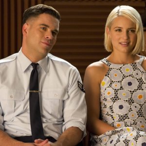 Glee: Mark Salling e Dianna Agron nell'episodio Homecoming