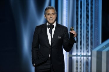 Golden Globes 2015 - George Clooney con il premio alla carriera