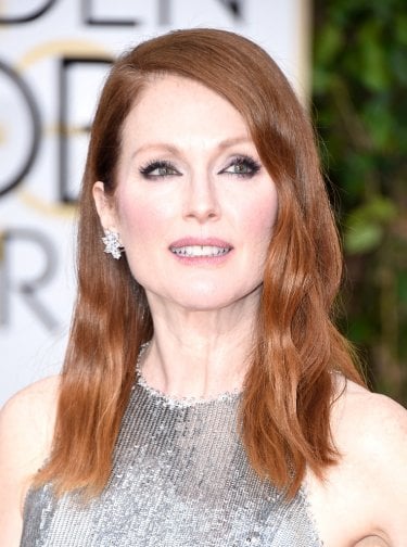 Julianne Moore sul red carpet dei Golden Globes 2015