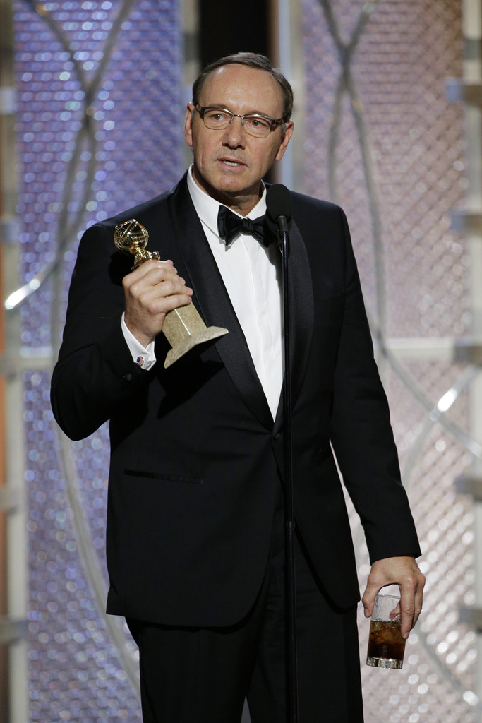 Golden Globes 2015 - Kevin Spacey premiato per House of Cards