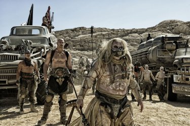 Mad Max: Fury Road, una scena del film d'azione diretto da George Miller