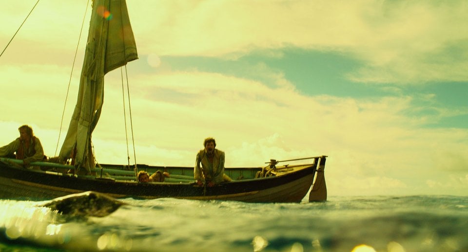 In the Heart of the Sea: una scena del film