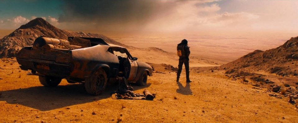 Mad Max: Fury Road,  una scena del film