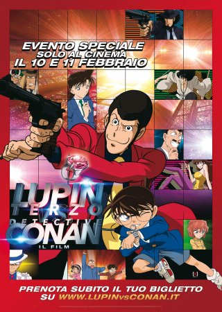 Locandina di Lupin the 3rd vs Detective Conan: The Movie