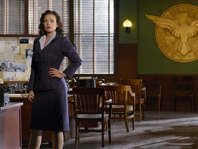 Agent Carter: Hayley Atwell in una foto promozionale della serie ABC
