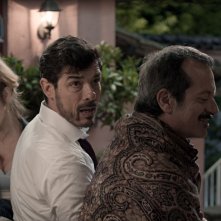 Il nome del figlio: Micaela Ramazzotti con Rocco Papaleo e Alessandro Gassman in una scena