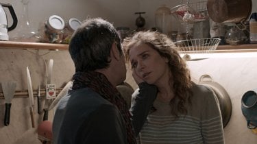 Il nome del figlio: Valeria Golino parla con Rocco Papaleo in una scena