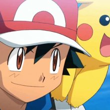 Ash e Pikachu in una scena di Pokémon Il Film - Diancie e il Bozzolo della Distruzione