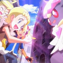 Una scena tratta da Pokémon Il Film - Diancie e il Bozzolo della Distruzione
