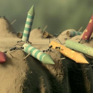 MINUSCULE - La valle delle formiche perdute: una colorata immagine del film animato