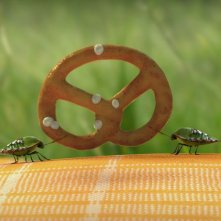 MINUSCULE - La valle delle formiche perdute: lotta spietata all'ultimo pretzel in una scena del film