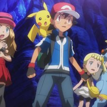 Pokémon Il Film - Diancie e il Bozzolo della Distruzione: una scena di gruppo tratta dal film animato