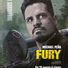 Fury: il character poster dedicato a Michael Peña, Lo sbruffone