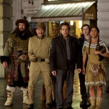 Notte al museo - Il segreto del faraone: una scena di gruppo tratta dalla commedia