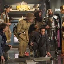 Notte al museo - Il segreto del faraone: una scena di gruppo del film