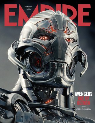 Avengers: Age of Ultron - Ultron sulla cover di Empire (marzo 2015)