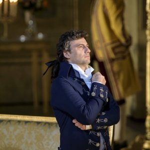 Royal Opera House - Andrea Chénier: Jonas Kaufman in un momento dello spettacolo operistico