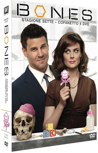 la cover del DVD di Bones - Stagione 7