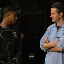Fantastic 4 - I Fantastici Quattro: Michael B. Jordan sul set con lo sceneggiatore Simon Kinberg