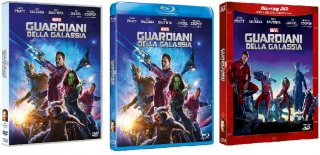 Le cover homevideo di Guardiani della Galassia