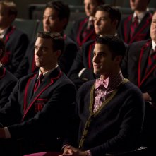 Glee: Darren Criss in una scena della puntata The Hurt Locker, Part 2