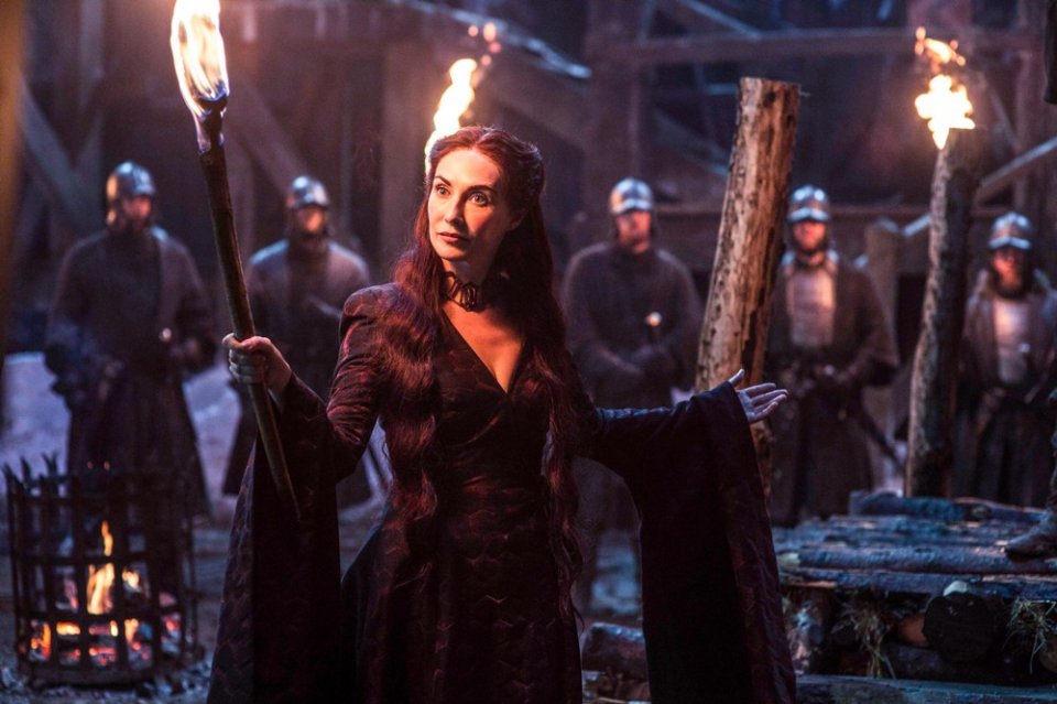 Il trono di spade: l'attrice Carice Van Houten è Melisandre nella serie della HBO