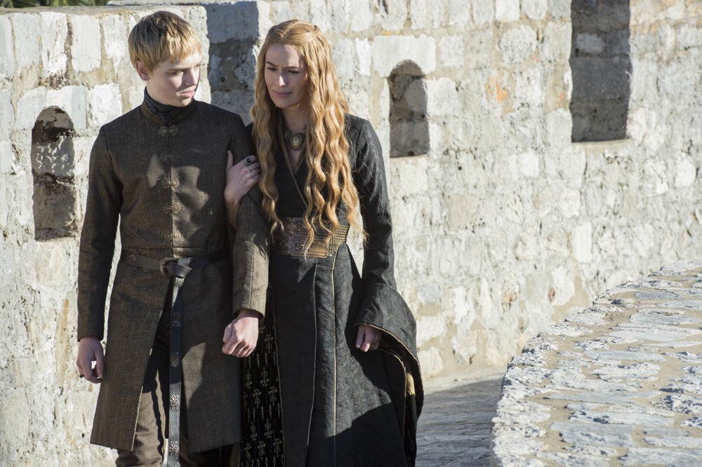 Dean Charles Chapman As Tommen Baratheon And Lena Headey As Cersei Lannister   Photo Macall B Polay Hbo