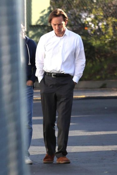 Steve Jobs: Michael Fassbender sul set nei panni di Steve Jobs
