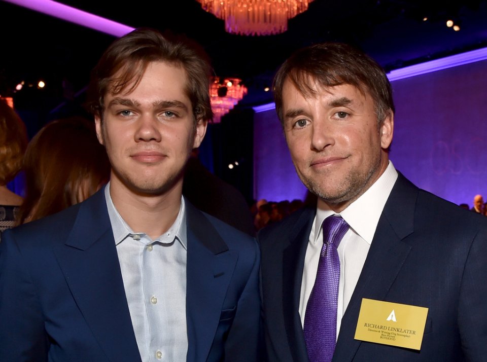 Oscars 2015 - Richard Linklater e Ellar Coltrane al 'nominee luncheon'