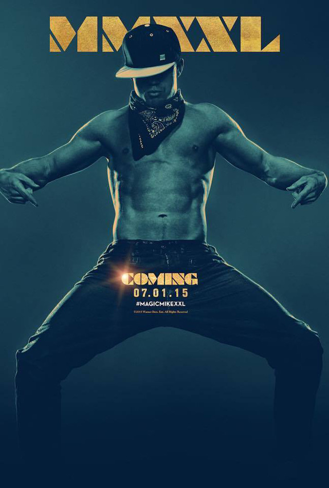 Magic Mike XXL: il poster del film con protagonista Channing Tatum