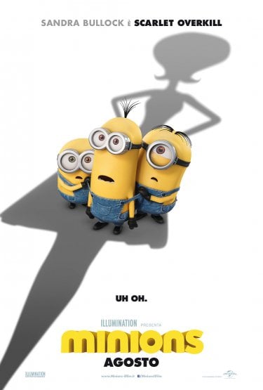 Minions: il poster italiano dedicato a Scarlet Sterminator