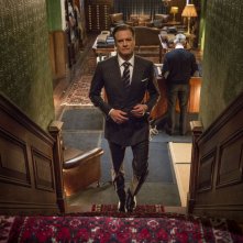 Kingsman: Secret service, Colin Firth in un'immagine tratta dal film