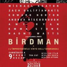 Locandina di Birdman (o Le imprevedibili virtù dell’ignoranza)