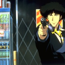 Cowboy Bepop: Spike Spiegel in una scena del film