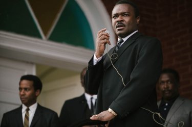 Selma - La strada per la libertà: David Oyelowo nei panni di Martin Luther King in una scena del film