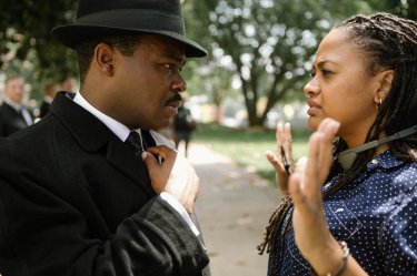 Selma - La strada per la libertà: la regista Ava DuVernay sul set con David Oyelowo