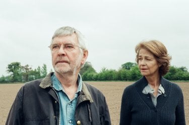 45 Years: Charlotte Rampling con Tom Courtenay in una scena del film